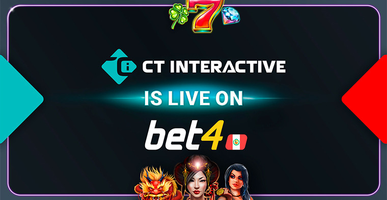 CT Interactive se asocia con live Bet4 Perú