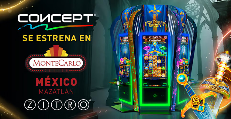 Montecarlo Casino en México revoluciona su oferta de juego con Concept