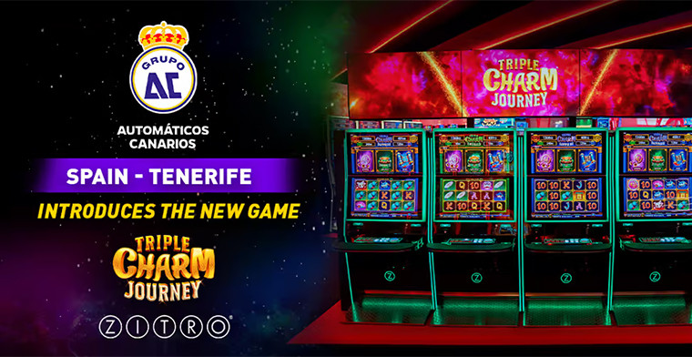 Triple Charm Journey Lands at Automáticos Canarios Tenerife Slot Arcades