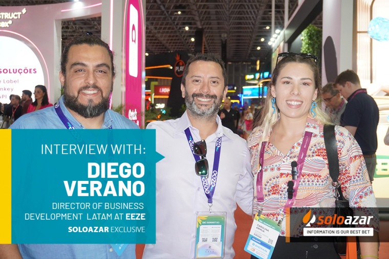 Diego Verano from EEZE: "The SBC Summit Rio was a key event in our mission to continue to promote our brand"
