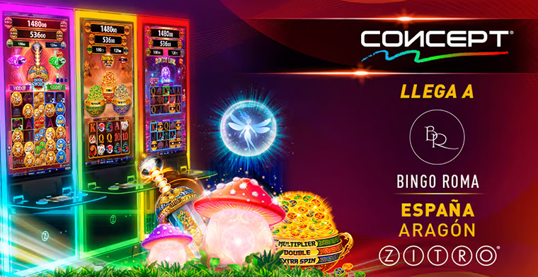 Bingo Roma de Zaragoza incorpora la nueva línea Concept de Zitro