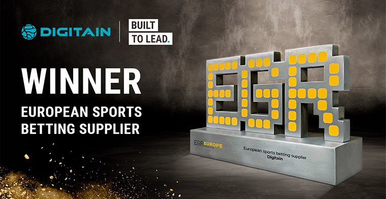 EGR Europe Awards 2025: Digitain ganha o prêmio de melhor provedor europeu de apostas esportivas