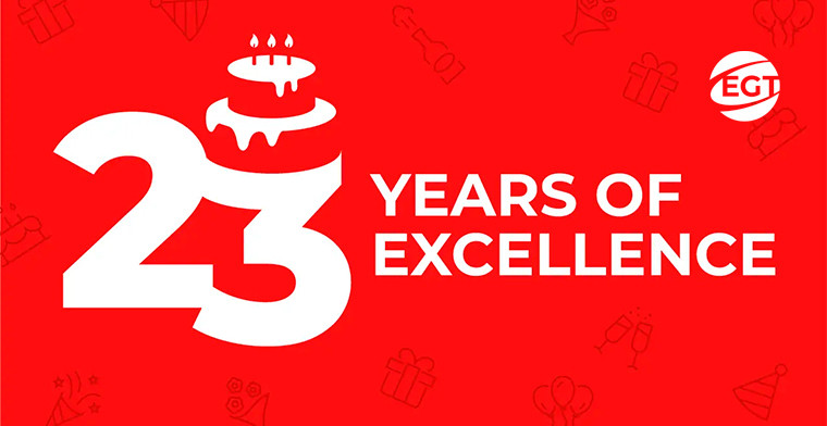 EGT celebrates 23 years of excellence