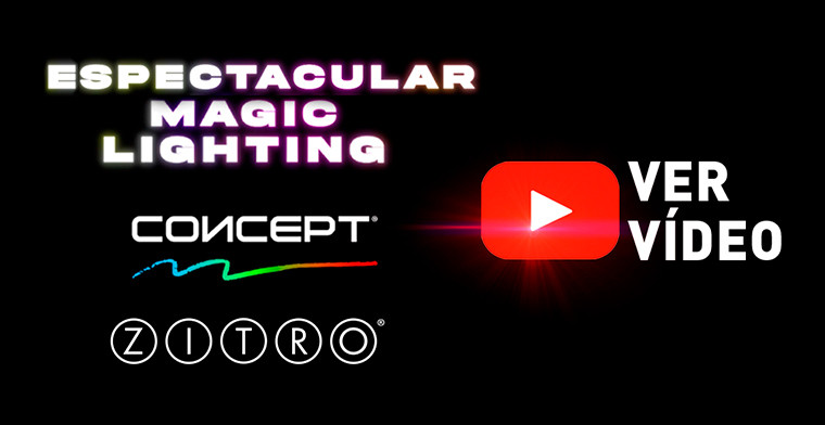 Espectacular "Magic Lighting" en los Gabinetes Concept de Zitro