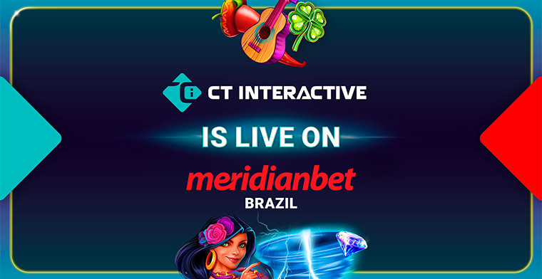 CT Interactive’s Games Now Live at Meridianbet Brazil Following Successful Certification