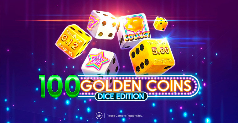Amusnet lanza un nuevo juego: 100 Golden Coins Dice Edition