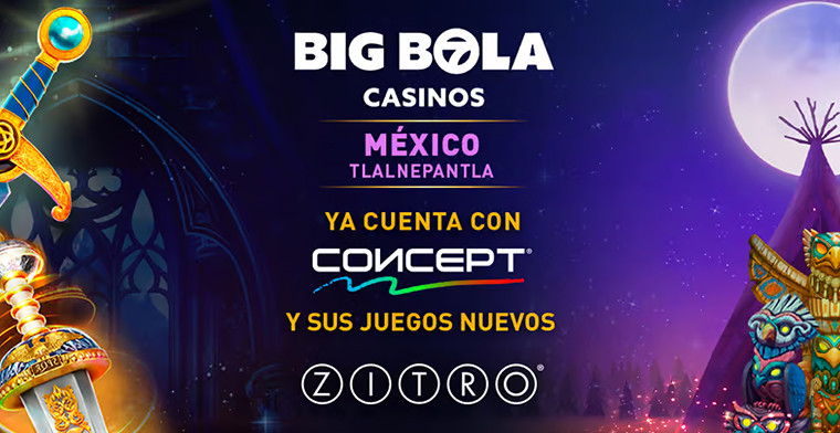 CONCEPT debuta en Big Bola Casinos Tlalnepantla