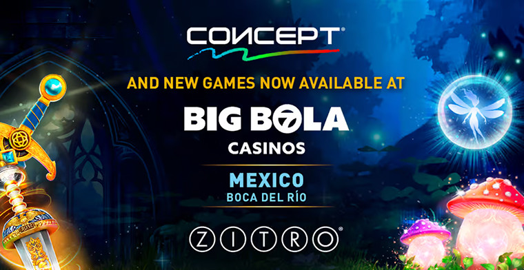 Big Bola Casinos Boca Del Río Adds Zitro’s Concept Line