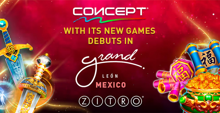 Zitro's CONCEPT cabinet debuts with new games at Casino Grand León in Mexico