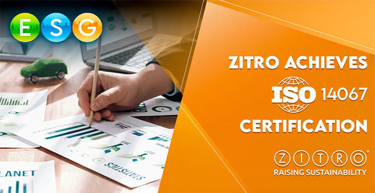 Zitro secures ISO 14067 certification, reaffirming its commitment to sustainability