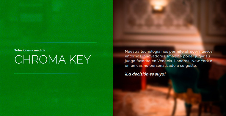 Diego Verano: "Our Chroma Key technology offers a perfect solution, eliminating the high costs of traditional studios"