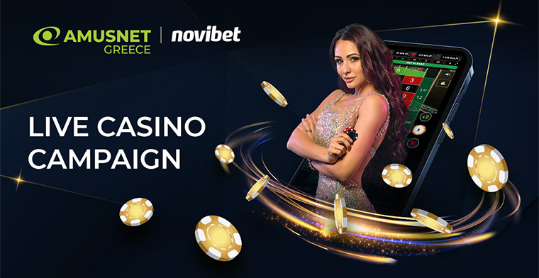 Amusnet joins forces with Novibet to launch an extensive marketing campaign for its Live Casino games portfolio in Greece   