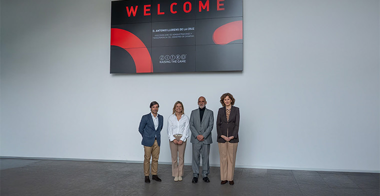 Canarian Government’s Deputy Minister of Administration and Transparency Visits Zitro