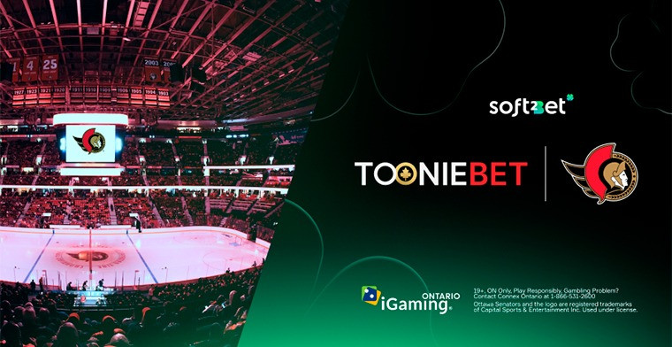 ToonieBet, la marca de Soft2Bet, se ha asociado con los Ottawa Senators como socio oficial de casino en línea del equipo de la NHL