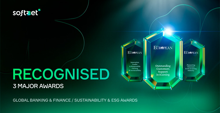 Soft2Bet gana tres importantes premios en los European – Global Banking & Finance / Sustainability & ESG Awards 2025