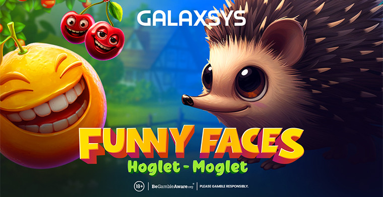 Una mirada más de cerca a la nueva tragamonedas de Galaxsys 'Funny Faces: Hoglet Moglet'