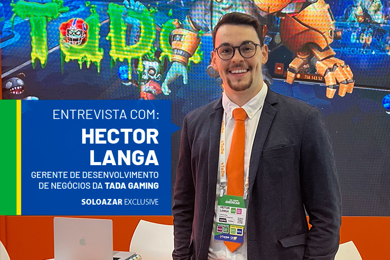 Héctor Langa, da TaDa Gaming: “O mercado latino-americano é uma de nossas prioridades estratégicas”.
