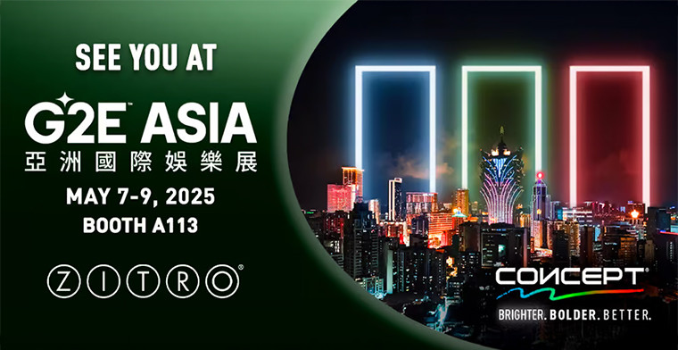 G2E ASIA 2025: ZITRO to showcase CONCEPT cabinet line and new games