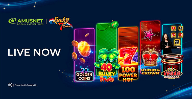 Amusnet reinforces European Presence with Dutch Launch on Lucky 7 Casino