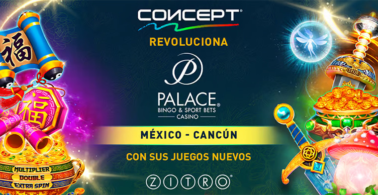 Concept con sus juegos nuevos revoluciona Palace Bingo & Sports Bets en Cancún