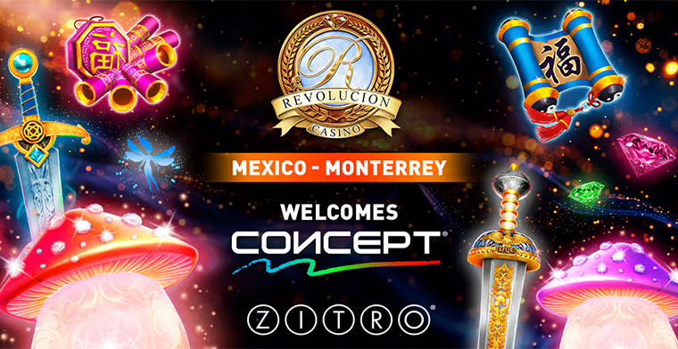 Casino Revolución in Monterrey welcomes CONCEPT and new games from ZITRO