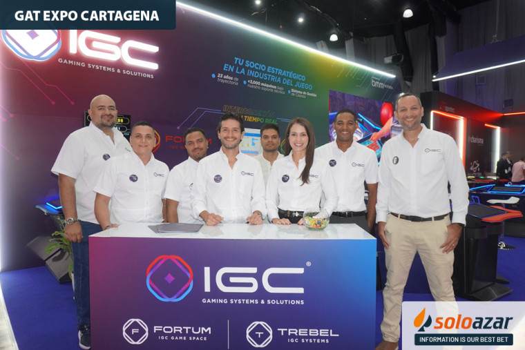 A IGC se destaca no mercado colombiano: Produção dobrada e inovação do cassino TREBEL na GAT Expo 2025
