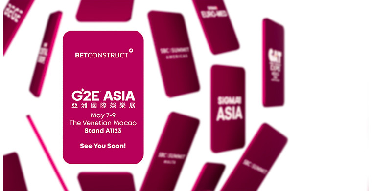¡Súbete al centro de gravedad con BetConstruct en G2E Asia 2025!