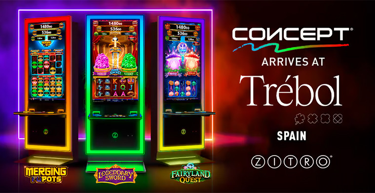 Grupo Trebol adds ZITRO’s CONCEPT cabinet line to its gaming venues