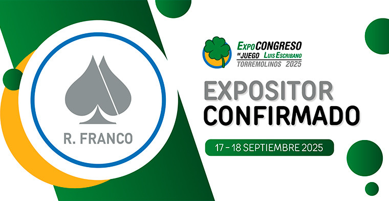 R.Franco to participate in the ExpoCongreso de Juego - Luis Escribano in Torremolinos, Spain