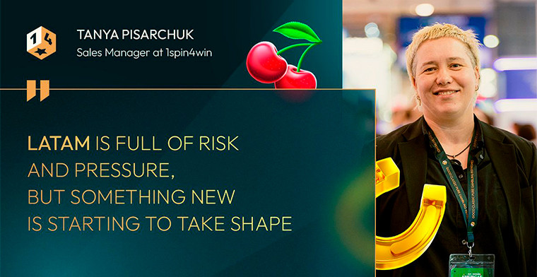 Tanya Pisarchuk, Sales Manager at 1spin4win on BIS SIGMA Americas: 'The event had a real Latin American flavour'