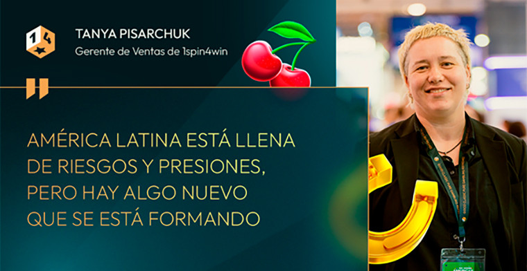 Tanya Pisarchuk, Directora de Ventas de 1spin4win, sobre BIS SIGMA Américas: "El evento tuvo un auténtico sabor latinoamericano"