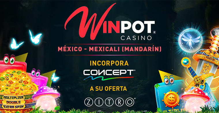 Zitro llega a Winpot Mexicali Mandarín con su innovadora línea de gabinetes “Concept”