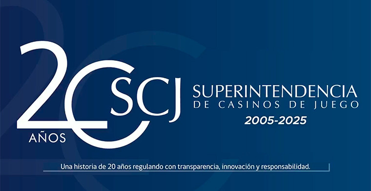 20 años de la Superintendencia de Casinos de Juego | Hitos 2005-2025