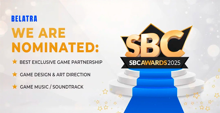 SBC Awards Europe 2025: Belatra honored with a Triple Nomination