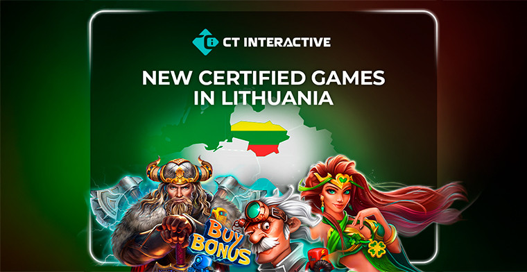 CT Interactive expands presence in Lithuania with new game certifications