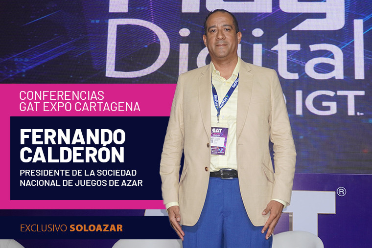 GAT Expo Cartagena 2025: Fernando Calderón, Presidente de SONAJA explica todo lo que hay que saber sobre regulación del juego en Perú