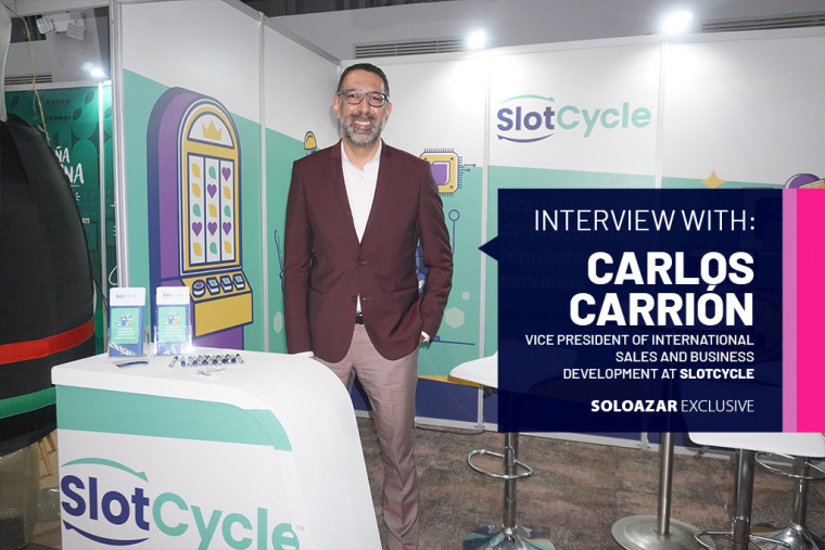 Carlos Carrión from Slotcycle: "During GAT Expo Cartagena 2025, we made progress in key negotiations with local operators and associations"