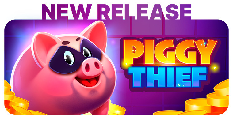 Onlyplay apresenta Piggy Thief com o novo recurso Bank Robbery