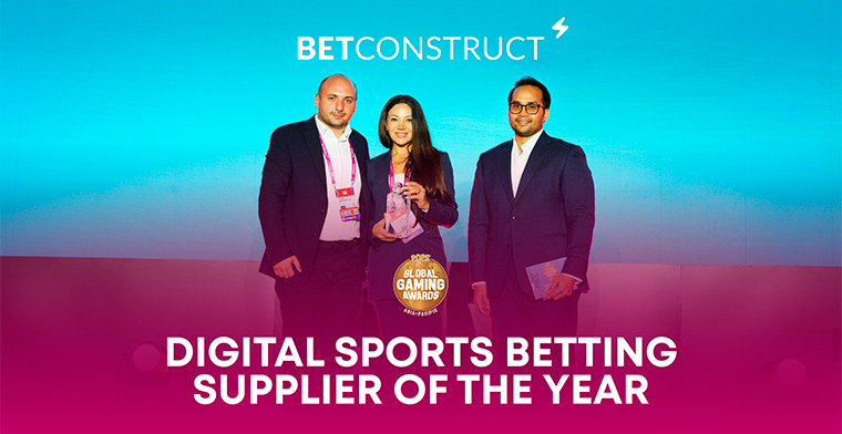 BetConstruct nombrado Proveedor de Apuestas Deportivas Digitales del Año en los Global Gaming Awards Asia-Pacífico 2025