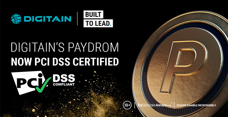 Paydrom da Digitain recebe certificação PCI DSS