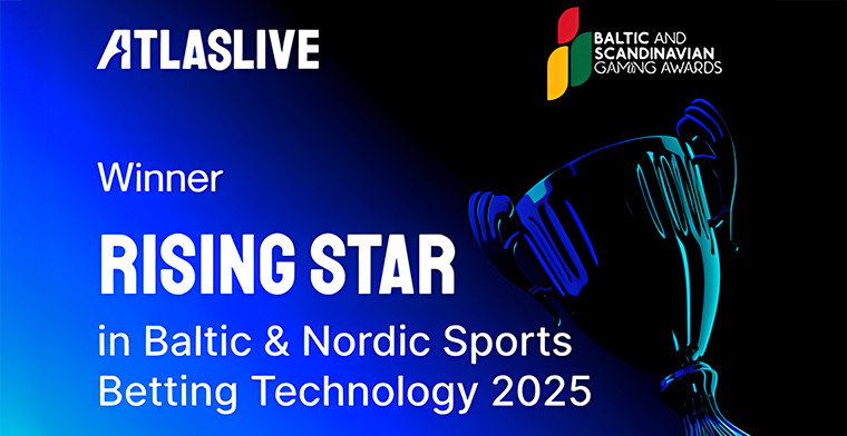 Atlaslive ganha dois prêmios importantes no Baltic and Scandinavian Gaming Awards 2025