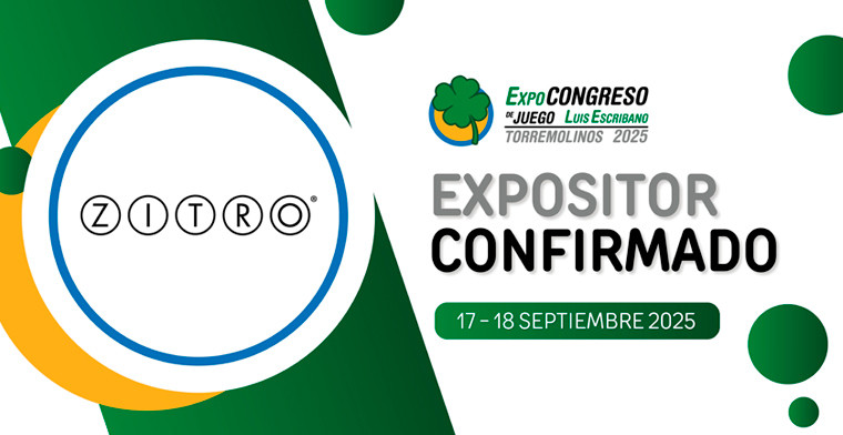 Zitro will bring its latest products to the ExpoCongreso de Juego Luis Escribano