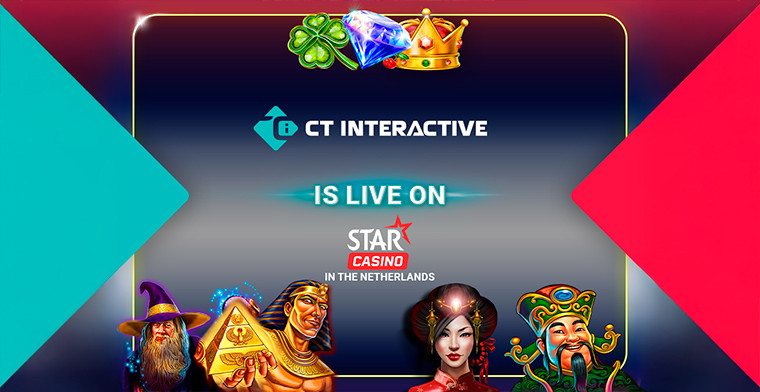 CT Interactive announces that is now live on Starcasino.nl