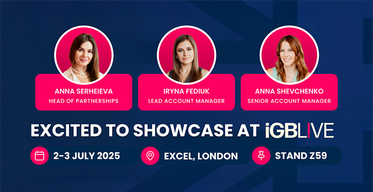 Onlyplay estará presente na iGB L!VE 2025 e poderá visitá-la no estande Z59!