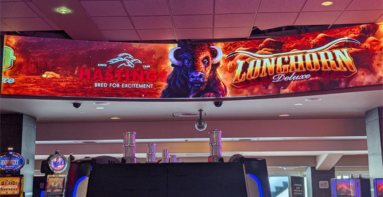 JCM Global Debuts First Digital Signage Installation for BCLC at Hastings Racecourse & Casino