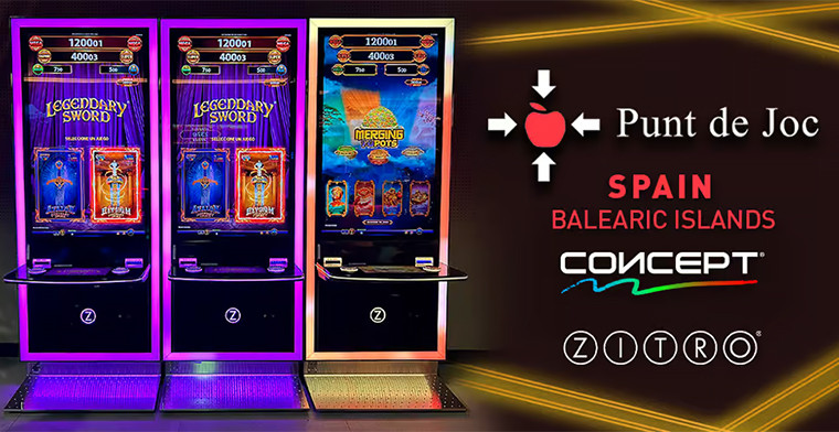 Punt de Joc leads the way on innovation with Concept and Zitro's latest releases