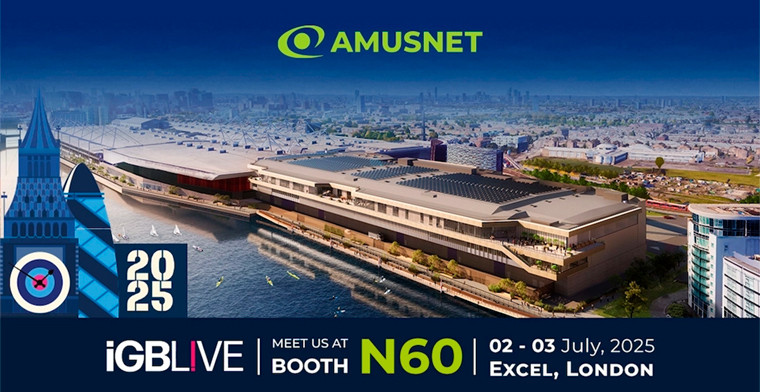 iGB Live London 2025: Amusnet presenta nuevas soluciones centradas en el jugador