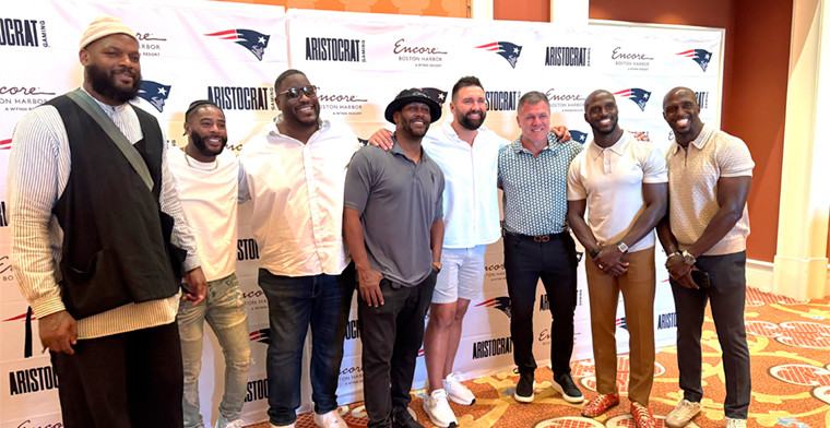 Aristocrat Gaming and the New England Patriots Treat Encore Boston Harbor Players to a Memorable Las Vegas Experience