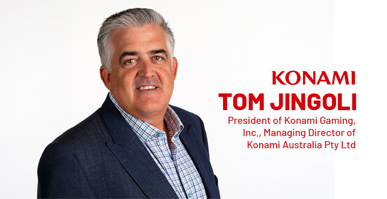Tom Jingoli fue ascendido a presidente de Konami Gaming, Inc. y director general de Konami Australia Pty Ltd