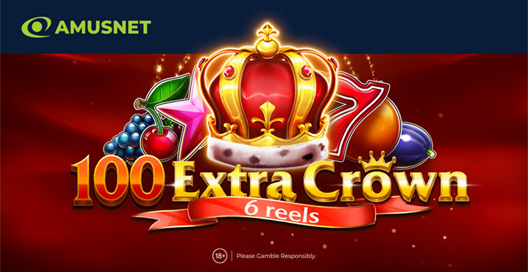 Amusnet expande uma série favorita de todos os jogadores com seu mais novo lançamento de jogo, 100 Extra Crown 6 reels